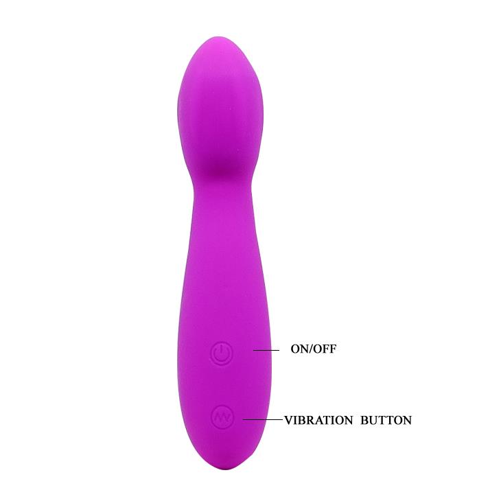 Vibrator pentru punctul G Pretty Love Arvin din silicon violet, USB, 14 cm