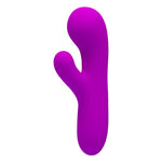 Pretty Love Berger Mini vibrator puternic din silicon, cu 30 de funcții, în formă de iepure