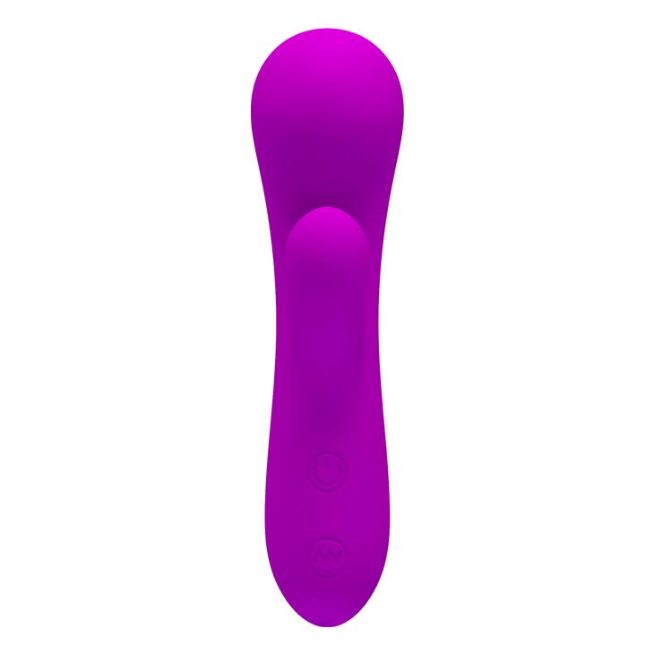 Pretty Love Berger Mini vibrator puternic din silicon, cu 30 de funcții, în formă de iepure