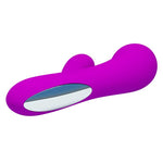 Pretty Love Berger Mini vibrator puternic din silicon, cu 30 de funcții, în formă de iepure
