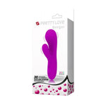 Pretty Love Berger Mini vibrator puternic din silicon, cu 30 de funcții, în formă de iepure