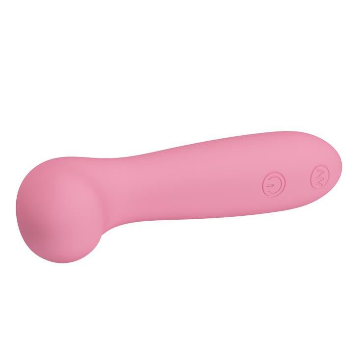 Vibrator USB Pretty Love Grace din silicon pentru punctul G, 30 de funcții, 12 cm