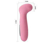 Vibrator USB Pretty Love Grace din silicon pentru punctul G, 30 de funcții, 12 cm
