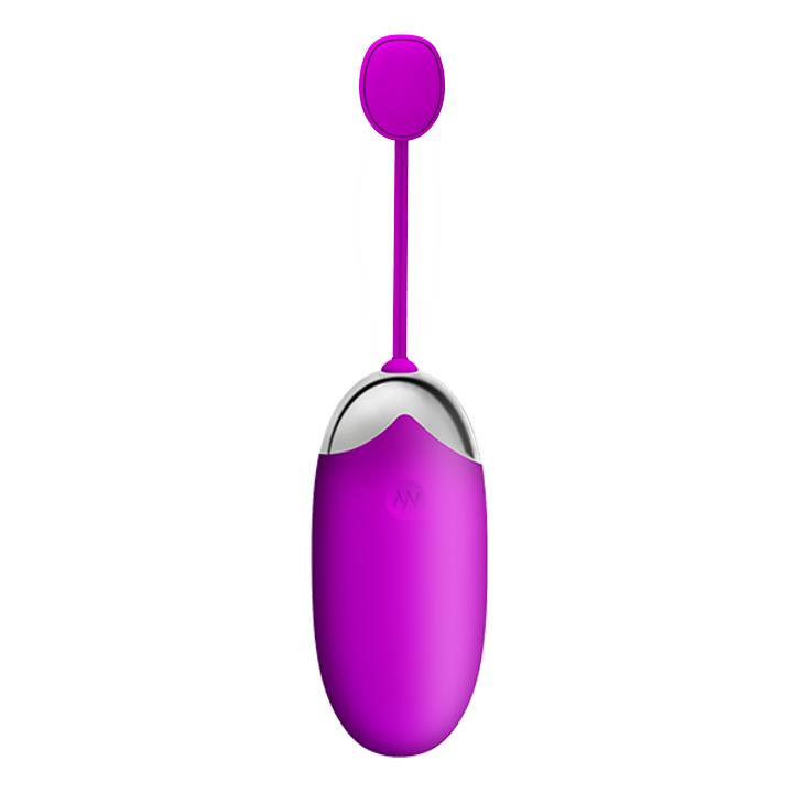 PRETTY LOVE - ABNER EGG vibrații cu 12 funcții, USB, aplicație
