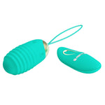 Pretty Love Jessica Vibrator cu 12 funcții, culoare verde ou, cu telecomandă