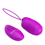 Ou vibrant wireless Pretty Love Jessica cu USB, 12 funcții