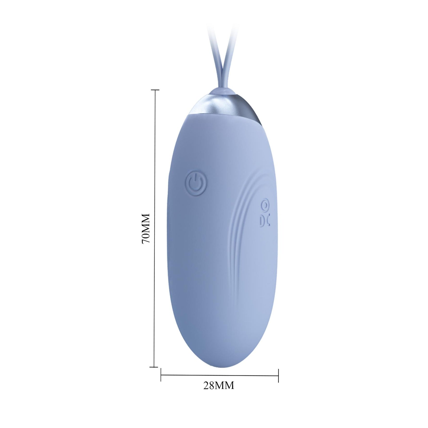 Pretty Love Jenny Wireless Vibrating Egg Albastru 12 Funcții