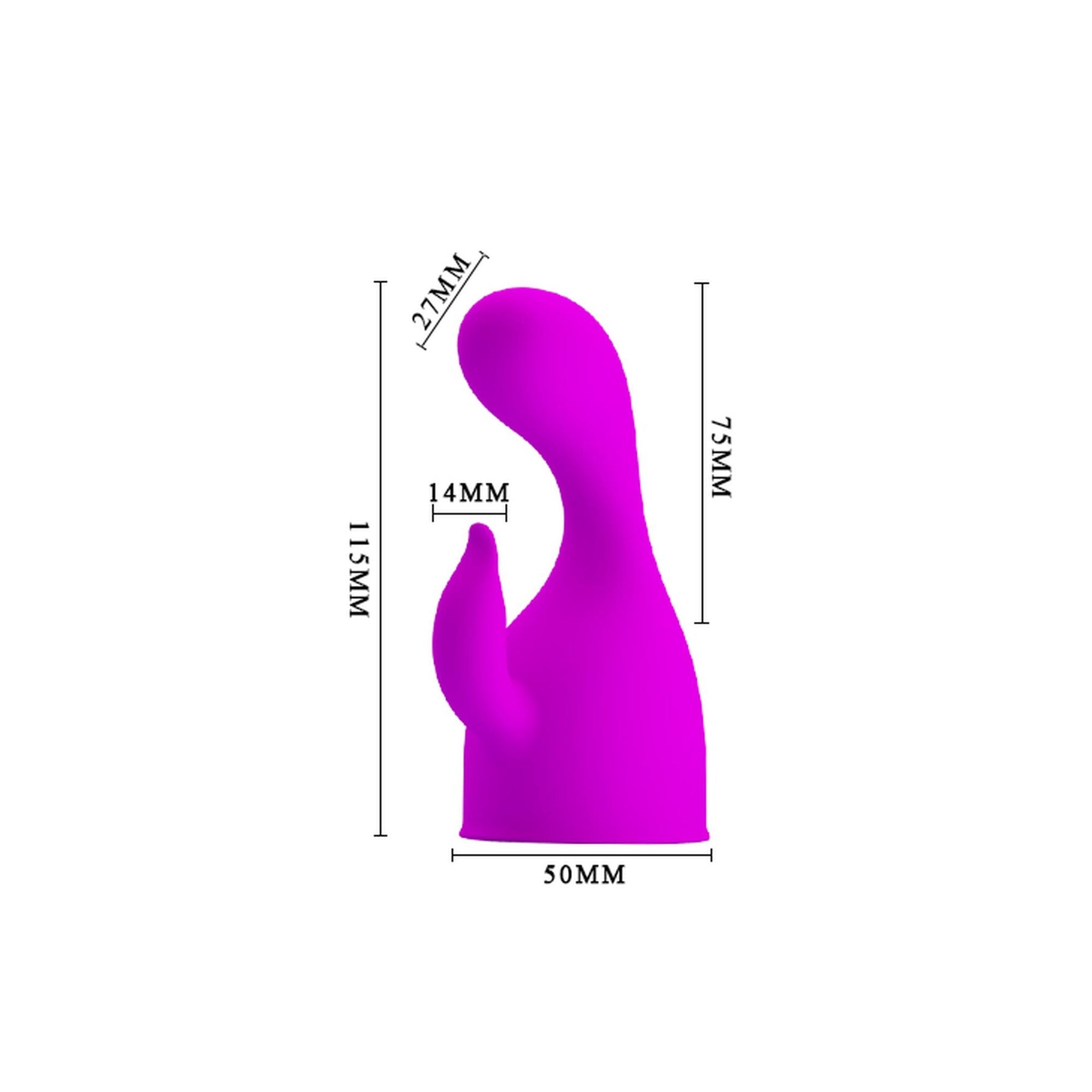 Căciulă de iepure din silicon Pretty Love Darcy