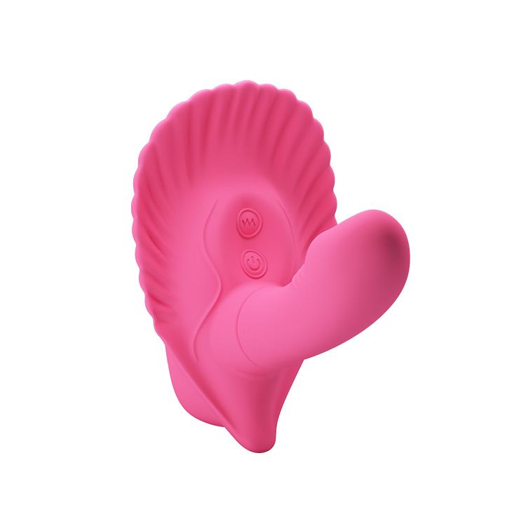 Vibrator impermeabil Pretty Love Fancy cu clapetă și aplicație