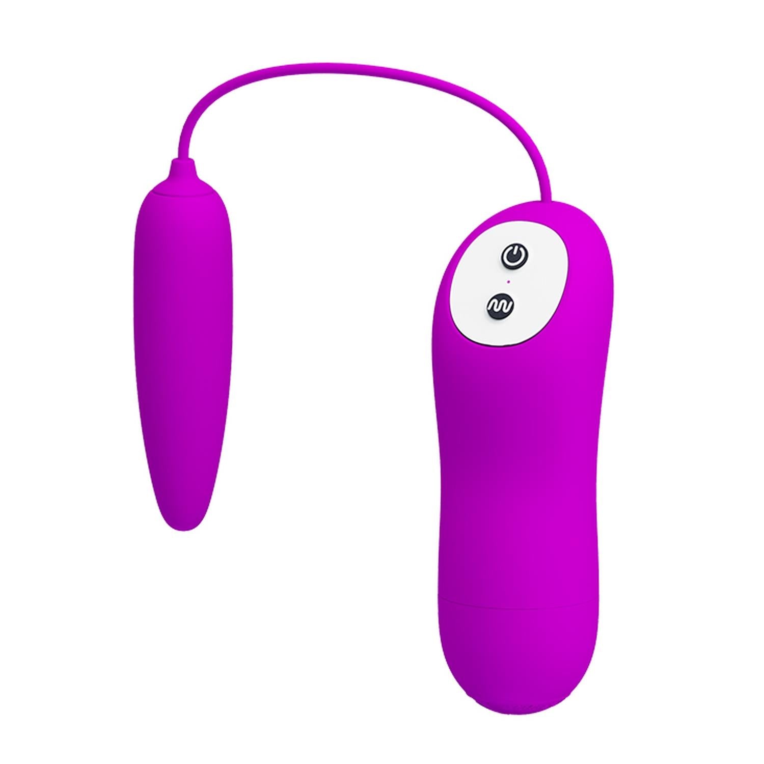 Ou vibrant din silicon Pretty Love Harriet, 12 funcții
