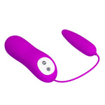 Ou vibrant din silicon Pretty Love Harriet, 12 funcții