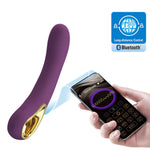 Vibrator Pretty Love Ethan din silicon, violet, cu aplicație cu 12 vibrații