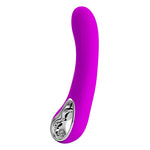 Vibrator Pretty Love Alston USB din silicon pentru punct G, 12 funcții
