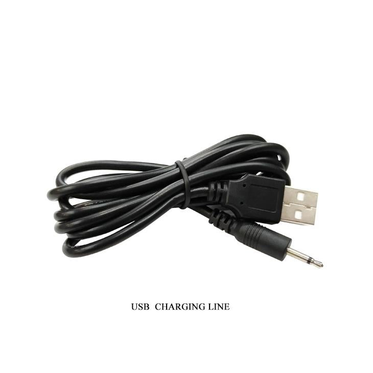 Vibrator Pretty Love Alston USB din silicon pentru punct G, 12 funcții