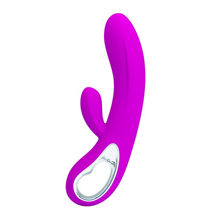 Vibrator Pretty Love Elmer pentru punct G, violet, USB, 12 moduri