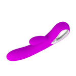 Vibrator Pretty Love Elmer pentru punct G, violet, USB, 12 moduri