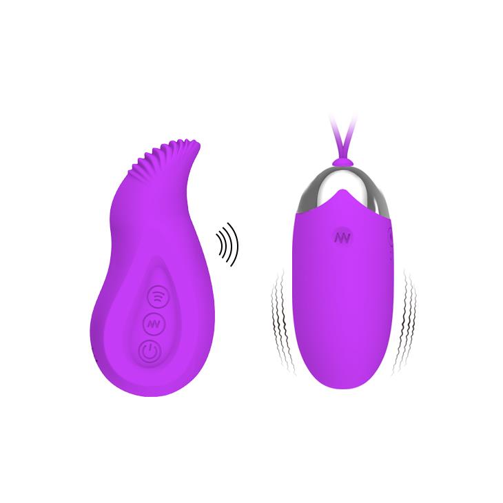 Ou vibrant Pretty Love Eden cu telecomandă USB, 12 funcții