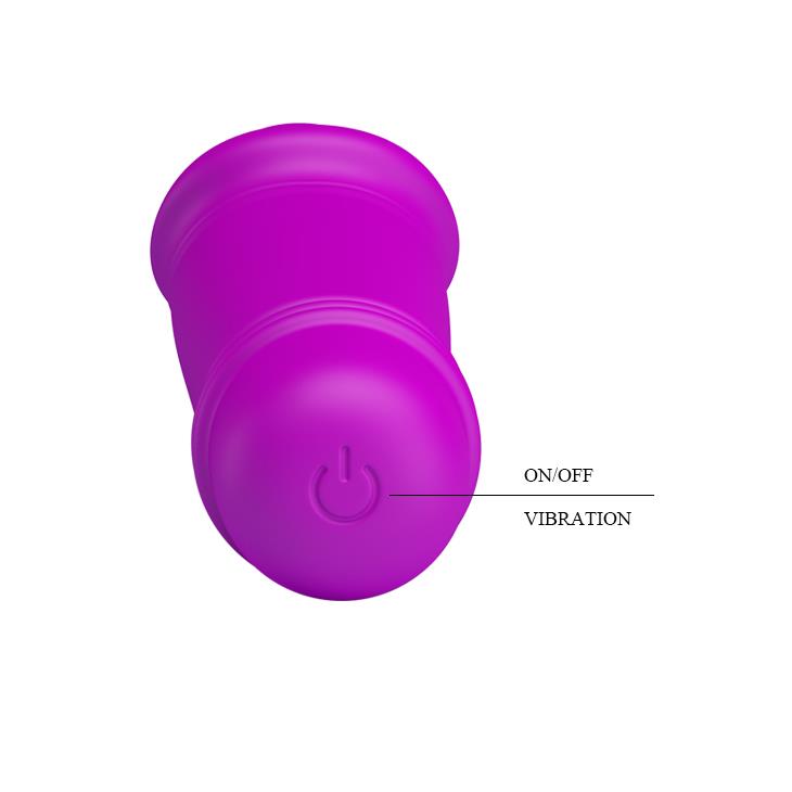Vibrator Mini din Silicon Pretty Love Emily, 10 Funcții, Rezistent la Apă