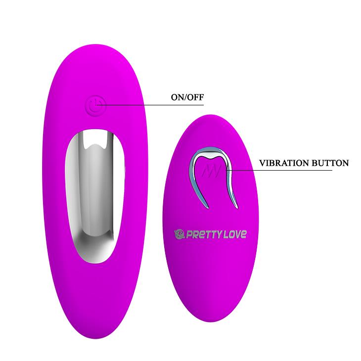 PRETTY LOVE - MAGIC FINGER, 12 funcții de vibrație, funcție de memorie, telecomandă wireless
