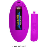 Vibrator curbat Pretty Love Letitia cu telecomandă USB, 10 funcții