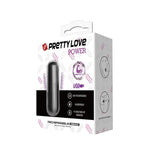 Mini vibrator din silicon Pretty Love, USB, 12 funcții, impermeabil