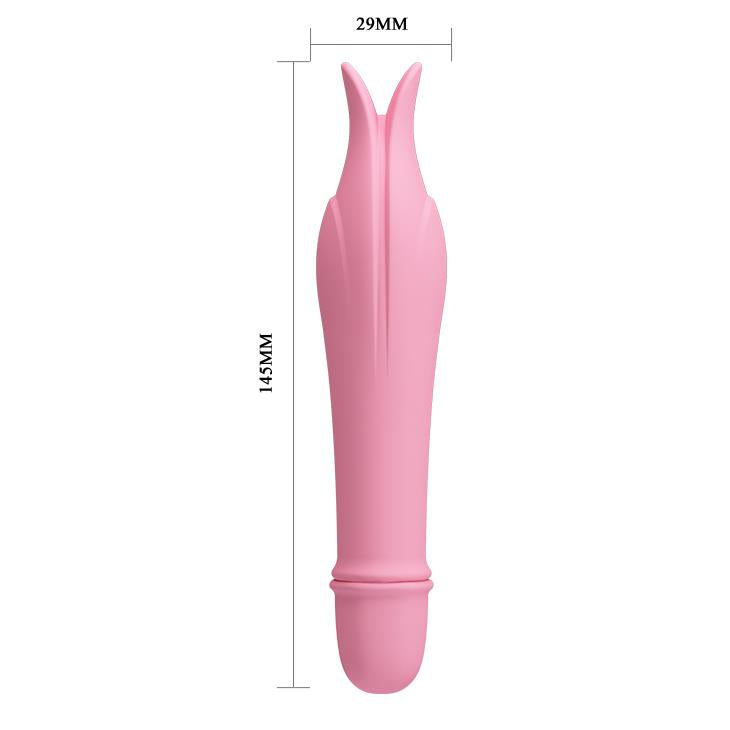 Vibrator Mini din Silicon Pretty Love Edward cu 10 Moduri