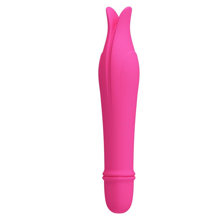 Vibrator compact din silicon Pretty Love Edward 14,5 cm