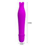 Stimulator clitoridian Pretty Love Edward din silicon Donut 14,5 cm