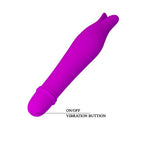 Stimulator clitoridian Pretty Love Edward din silicon Donut 14,5 cm