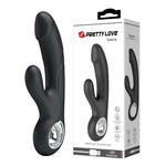 Vibrator Pretty Love Selene pentru punctul G, negru, USB, 7 moduri