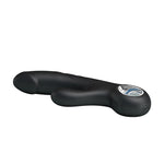 Vibrator Pretty Love Selene pentru punctul G, negru, USB, 7 moduri