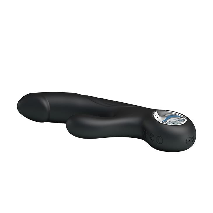 Vibrator Pretty Love Selene pentru punctul G, negru, USB, 7 moduri