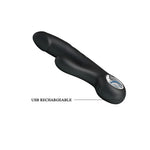 Vibrator Pretty Love Selene pentru punctul G, negru, USB, 7 moduri