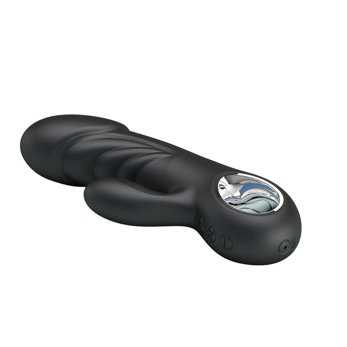 Vibrator Pretty Love Ansel USB pentru punct G, negru, 7 moduri