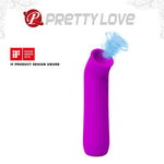 Stimulator de aspirație din silicon cu 12 moduri Pretty Love Ford
