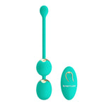 Bile vibratoare Pretty Love Dream Chaser, verzi, cu telecomandă, 12 moduri