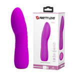 Vibrator Pretty Love Abner din silicon pentru punctul G, 12 funcții