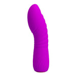 Vibrator Pretty Love Abner din silicon pentru punctul G, 12 funcții