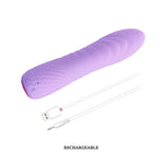 Vibrator Pretty Love Lina din silicon pentru punctul G, 12 vibrații