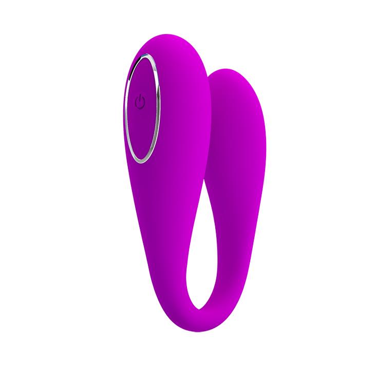 Vibrator Pretty Love August din silicon, Bluetooth, USB, 12 funcții