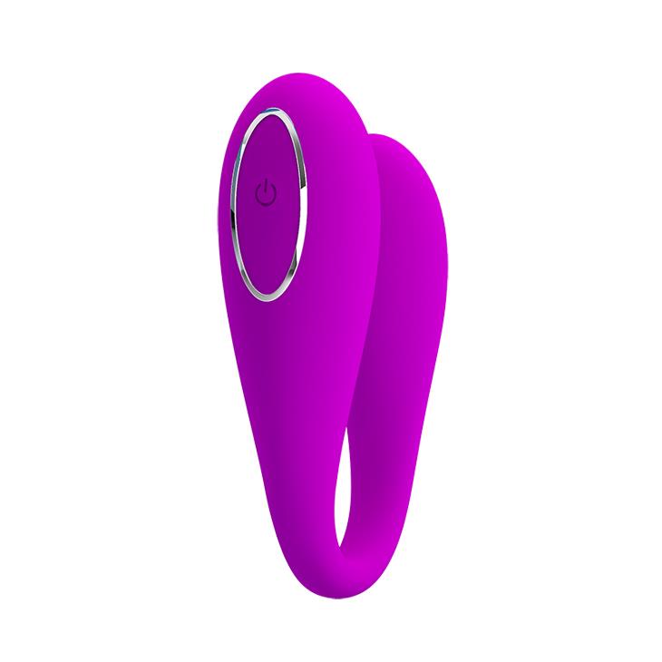 Vibrator Pretty Love August din silicon, Bluetooth, USB, 12 funcții