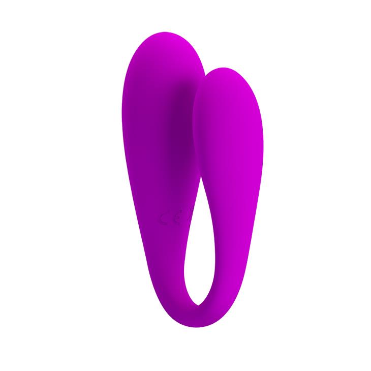 Vibrator Pretty Love August din silicon, Bluetooth, USB, 12 funcții