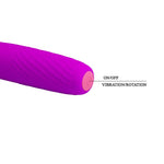 Vibrator rotativ mini Pretty Love Burke din silicon, reîncărcabil