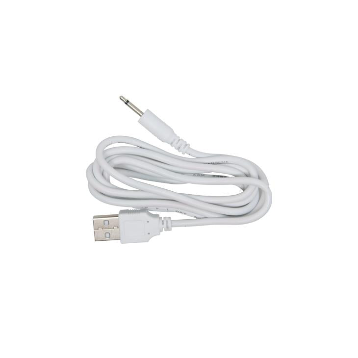 Vibrator USB din silicon, rezistent la apă, Pretty Love Domenico, model iepuraș