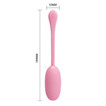 Pretty Love Doreen 3 Ouă Vibratoare din Silicon Mov cu Aplicație USB 19cm