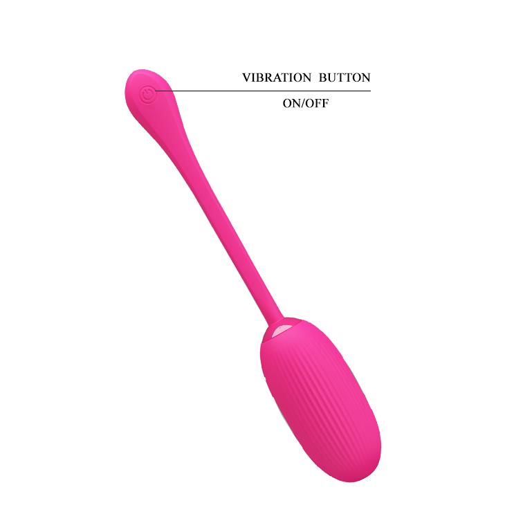 Ou vibrator wireless Pretty Love Doreen, 12 funcții, USB, roz