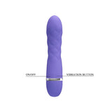 Vibrator Pretty Love Truda pentru punctul G, 7 funcții, silicon, violet, 19 cm