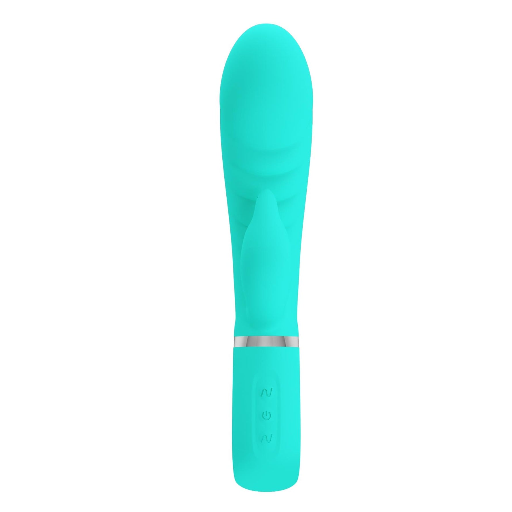 Vibrator Pretty Love Prescott Soft Bunny, verde, cu 7 funcții