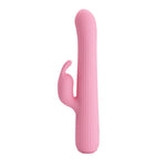 Vibrator Pretty Love Julian Pink cu USB pentru punct G, 4 rotații, 4 vibrații