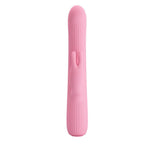 Vibrator Pretty Love Julian Pink cu USB pentru punct G, 4 rotații, 4 vibrații